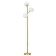 Lampada da Terra VKH201, Oro, Metallo, 36x36x190 cm
