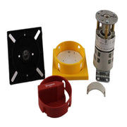 Interruttore + maniglia giallo/rossa 64X64 600V/16A 4P Aleyay