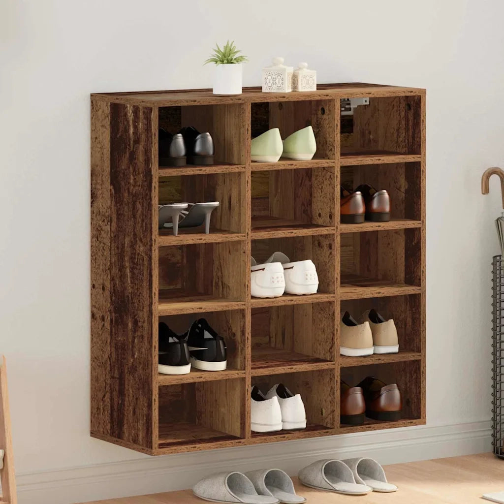 Mobile per scarpe Legno vecchio 77,5 x 30 x 83,5 cm 875215