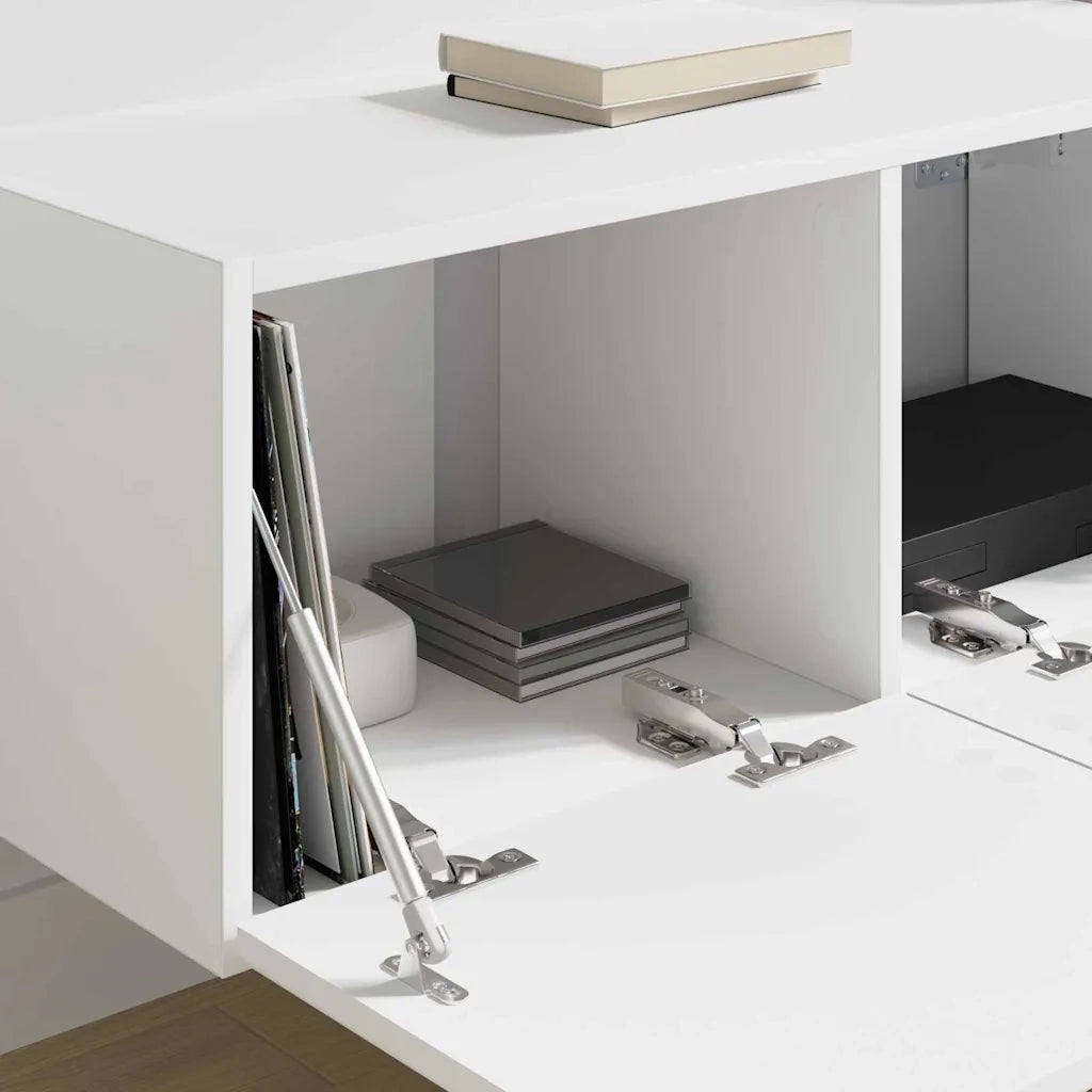 Mobile TV da parete Bianco 78,5 x 31 x 29,5 cm 892209