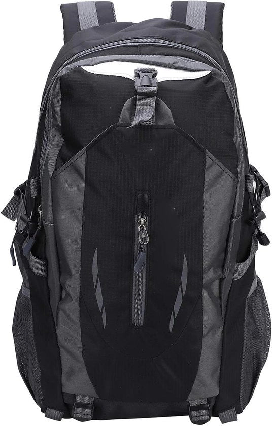 Zaino in Nylon 40L con Molti Comparti - Borsa da Viaggio Impermeabile per Lavatrice