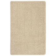 Tappeto Shaggy Crema 200x290 cm Antiscivolo cod mxl 62555