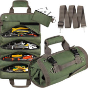 Kit per la ricezione e spedizione di pacchi, borse di stoccaggio portatile morbide, borse di stoccaggio pieghevoli con rotoli vuoti … download, con 2 piccole tasche, kit per il trasporto pieghevole, borse di stoccaggio verde