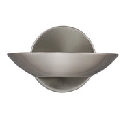 Applique Contemporanea Sardegna Acciaio Cromo Vetro Led 10W 3000K