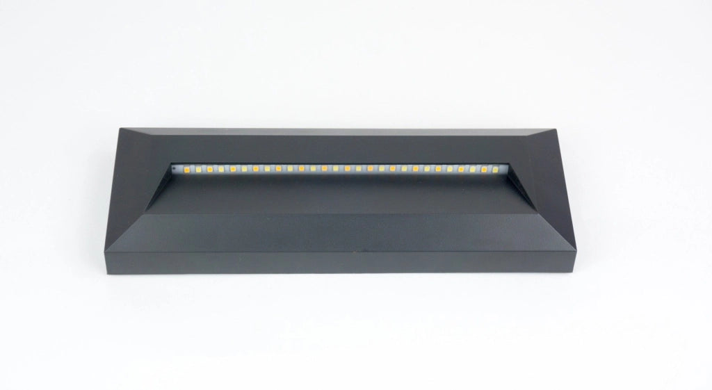 Applique esterna LED 3W IP65 grigio scuro MUR SU-MA