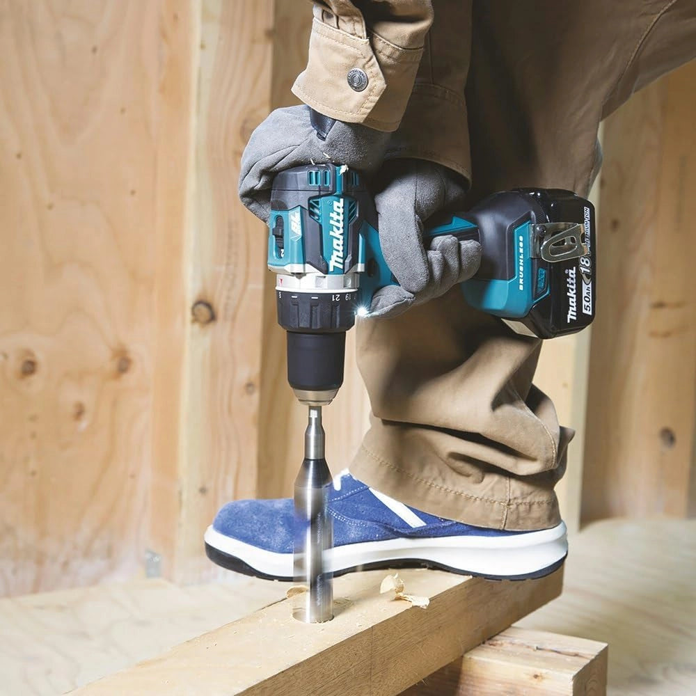 Makita TRAPANO AVV.18V.5Ax2 BL, Nero