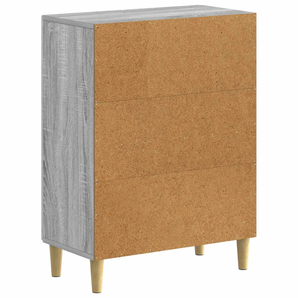 Mobiletto da Bagno ARNHEM Sonoma grigio 59,5 x 31 x 80 cm 896621