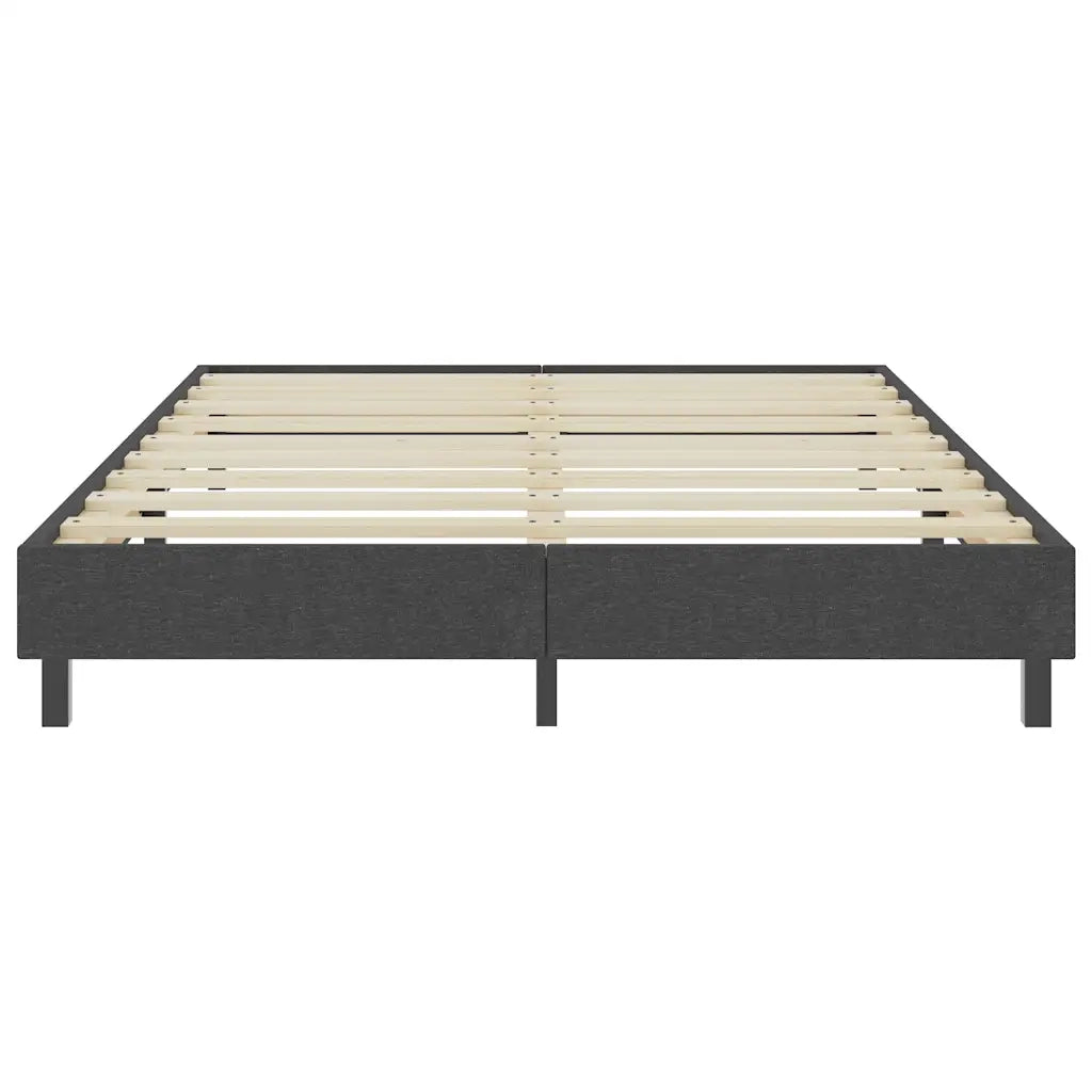 Letto a Molle Grigio in Tessuto 140x200 cm cod mxl 64516