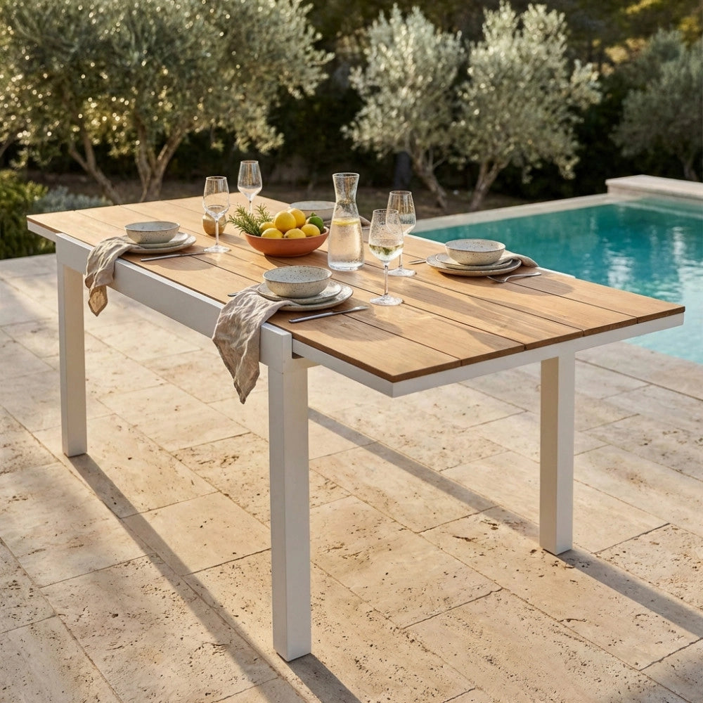 TAVOLO CAYMAN 160/240 X 95