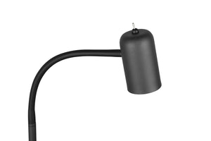 Piantana da Interno  GU10 in Metallo Nero Opaco