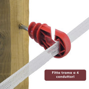 NASTRO PER RECINTI ELETTRICI ELETTRORECINZIONI 20mm