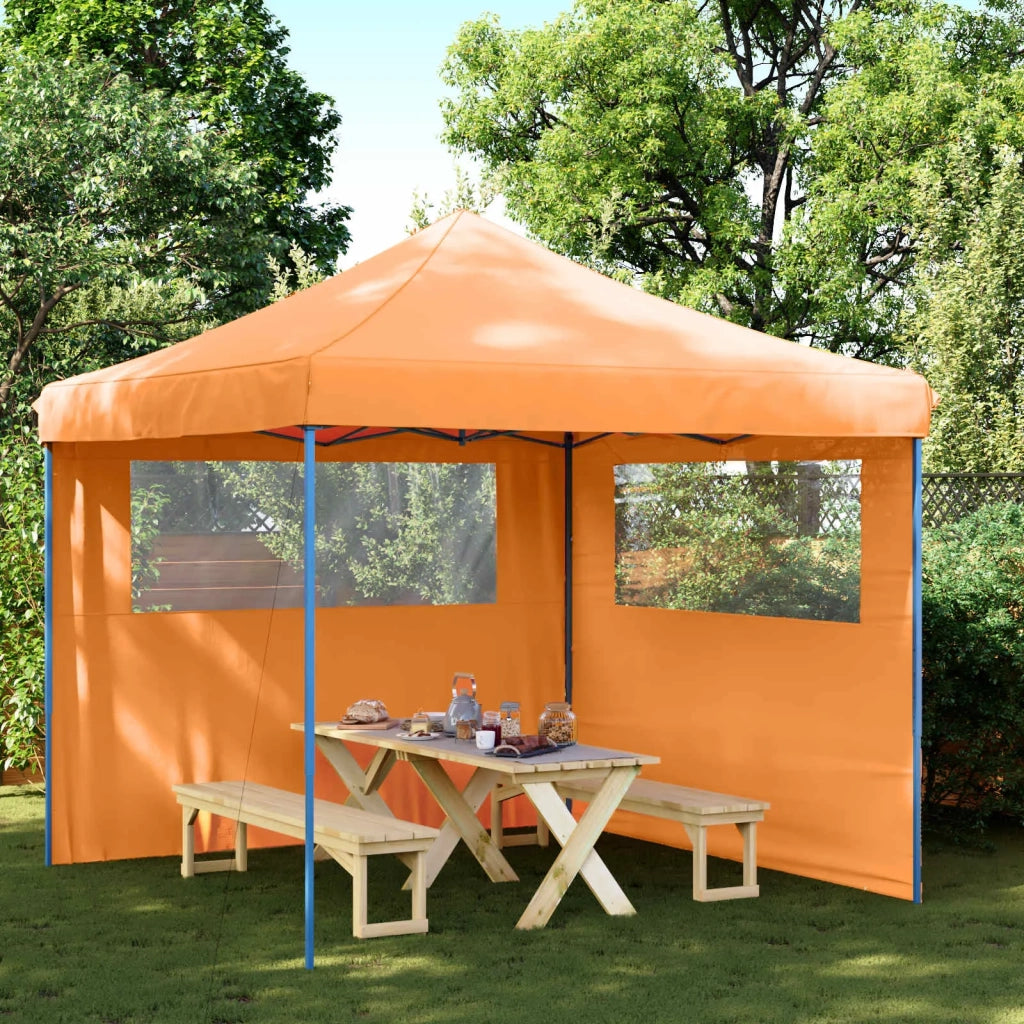 Tenda Party Arancione 292 x 292 x 315 cm Tessuto Oxford