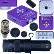 Set Microscopico Puppis Pink Pro 2 in 1 – Camera KMPPP-HDMI-USB 51MP + Obiettivo 180x