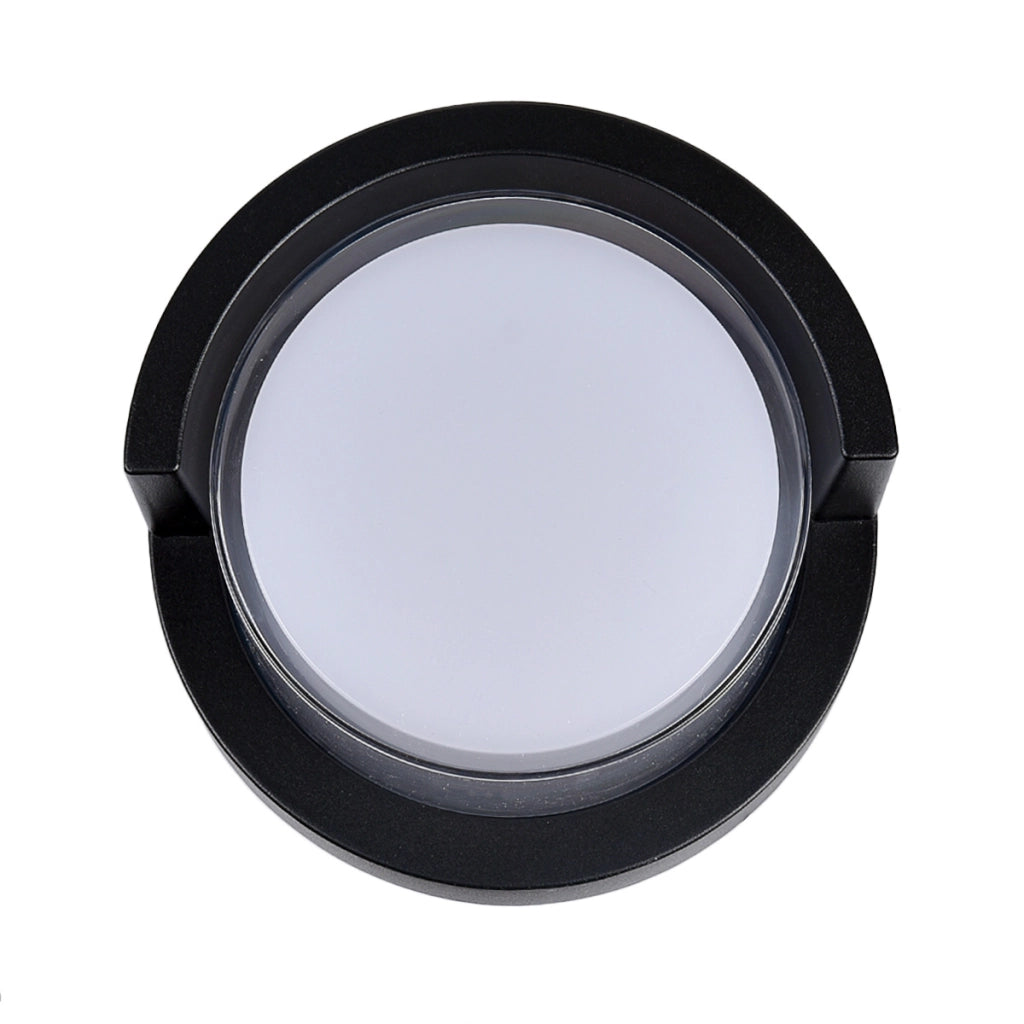 APPLIQUE LED DA PARETE 15W IP65 PER ESTERNI DESIGN TONDO LUCE NATURALE - IDEALE PER TERRAZZI GIARDINI E PORTICATI STRUTTURA IN PLASTICA E PVC