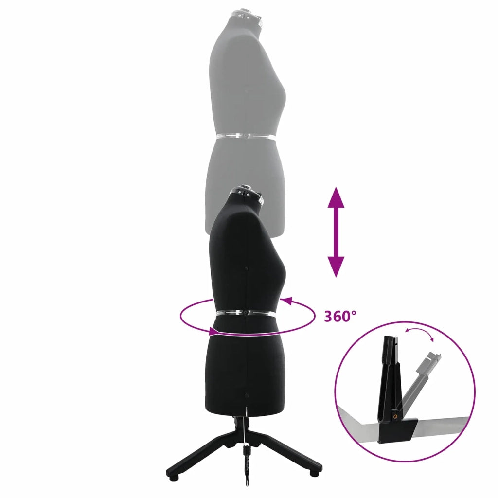 Forma Abito Femminile Regolabile Nero m Velluto CFW2420202