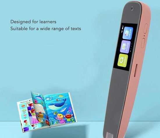 Apparecchio di lettura di testi per dislessici con schermo touchscreen LCD - traduttore di messaggi vocali - dispositivo di scansione Wi-Fi per la traduzione vocale - sistema di lingua solo cinese