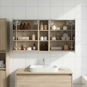 Set di Armadi da Bagno 3 pcs 106 x 16 x 62,5 cm 3403794