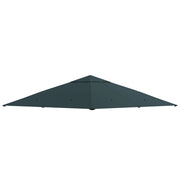 Copertura per Gazebo da Giardino ¨C zephmum ¨C Poliestere 298x295 cm Grigio Scuro