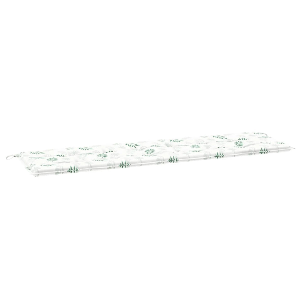 Cuscino per Panchina Tessuto Oxford Design a foglia 361182