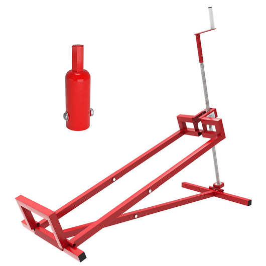 Sollevatore per trattorino tagliaerba, max 400 kg con adattatore, fino a 35° di inclinazione