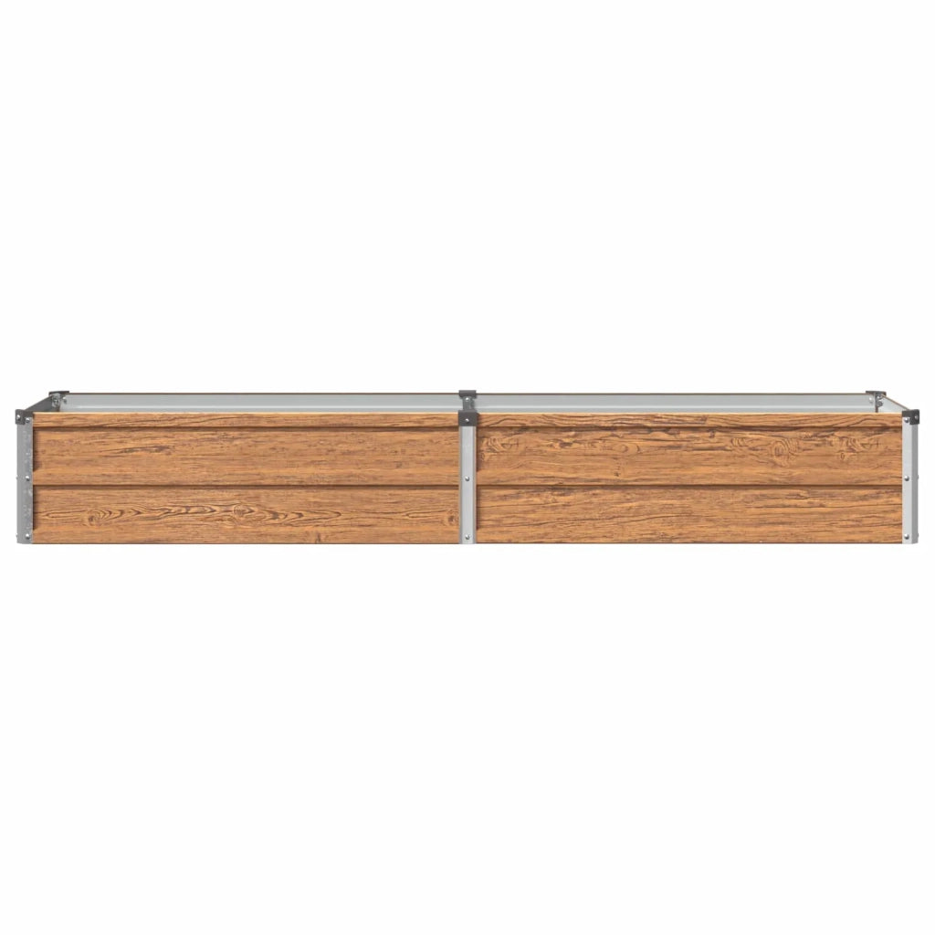 Letto rialzato da giardino Marrone legno 160 x 40 x 24 cm 8006317