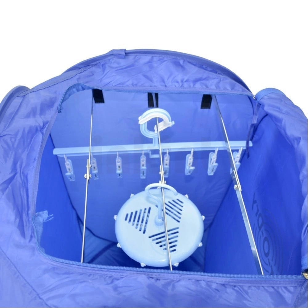 Trade Shop - Asciugatrice Biancheria Elettrica Box Asciugabiancheria Stendino Portatile Casa -