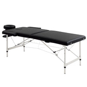 Tavolo da massaggio pieghevole portatile ¨C zephmum ¨C nero 90x210 cm
