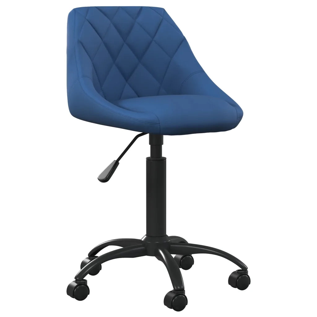 Sedia da Ufficio Blu in Velluto cod mxl 57009