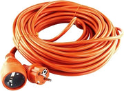 Cavo di allungamento Outdoor 10m - 50m IP20 Schuko Geaard con Interruttori di Sicurezza per Bambini - Lunghezza 40 metri