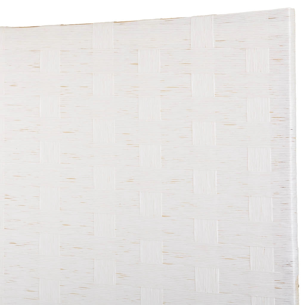 Biombo de papel trenzado 4 hojas 50(x4)x3x180h cm