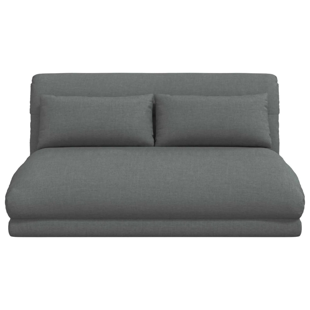 Sedia da Pavimento Grigio scuro 110 x 82 x 55 cm Tessuto 42028203