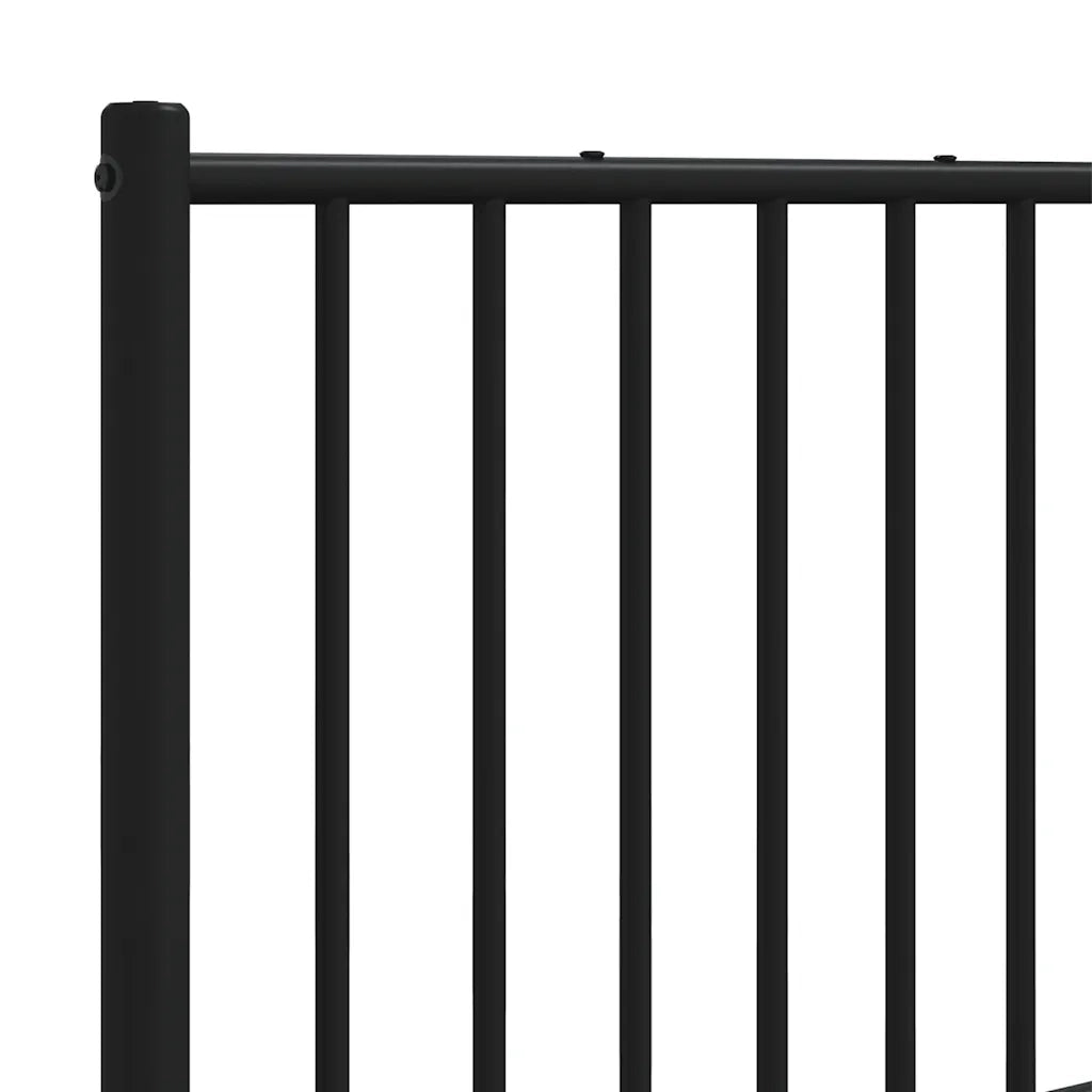 Testiera di Ricambio in Metallo Nero 160 cm 350899