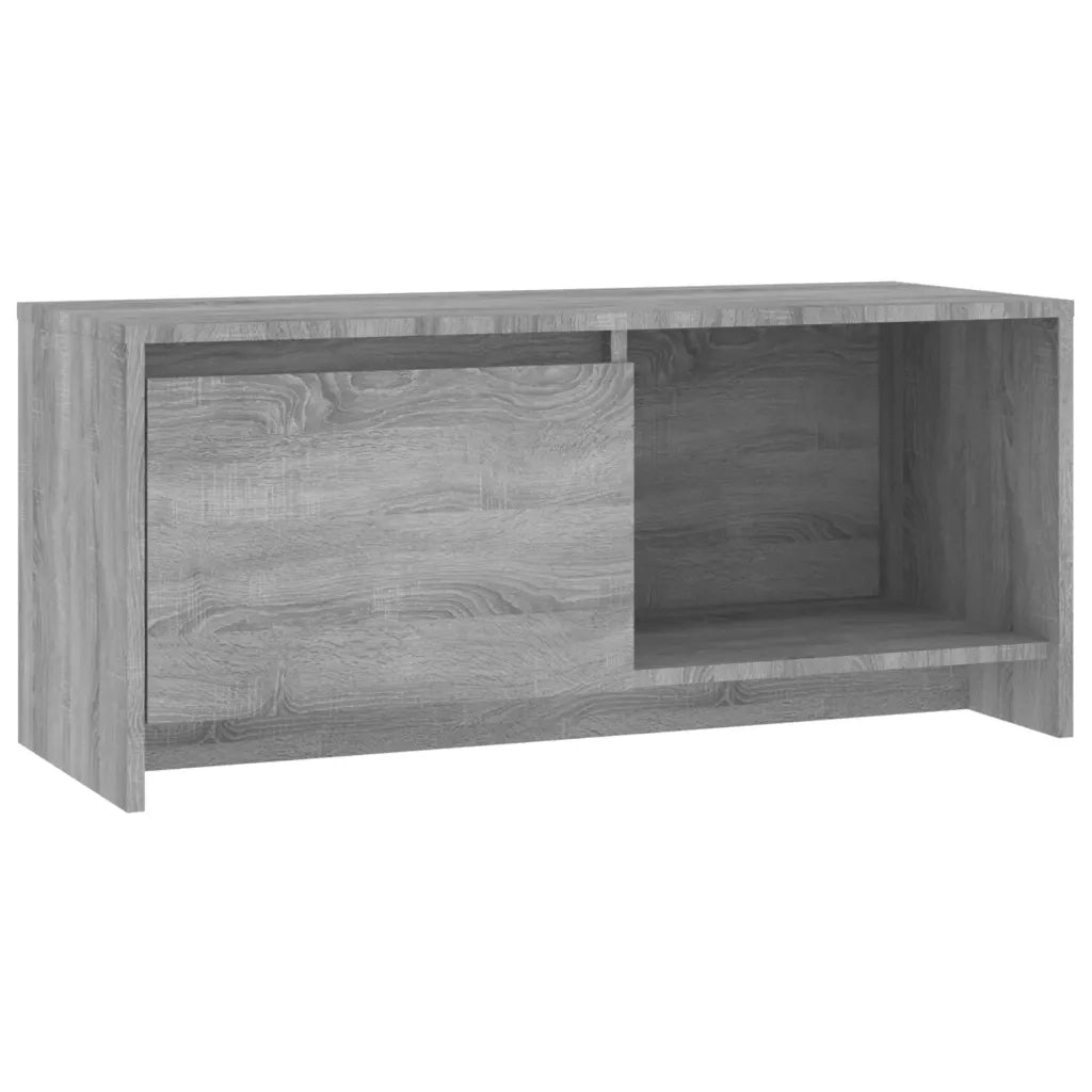 Mobile Porta TV Grigio Sonoma 90x35x40 cm in Truciolato cod mxl 13376