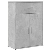Buffet credenza cassettiera armadio mobile contenitore organizer per cucina soggiorno salotto 60 x 30 x 84 cm legno ingegnerizzato grigio 02_0031960