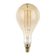 Lampada led bulbo e27 8 watt ps160 filamento risparmio energetico 1800k