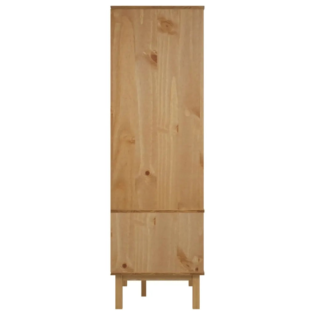 Armadio OTTA 76,5x53x172 cm in Legno Massello di Pino 348588