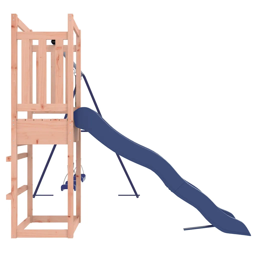 Set da Gioco da Esterno in Legno Massello di Douglas