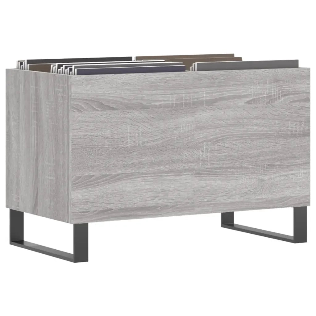 Mobile Porta Dischi Grigio Sonoma 74,5x38x48 Legno Multistrato CFW5974273