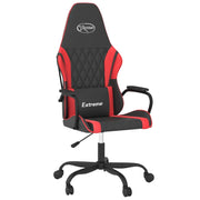 Sedia da Gaming | Sedia da e-sports Nera e Rossa in Similpelle