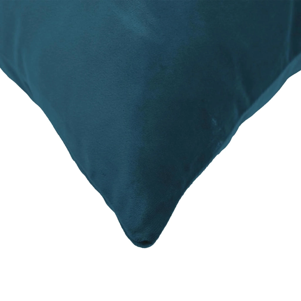 Cuscino con cuscino HEERLEN 2 pz Blu Velluto 926437
