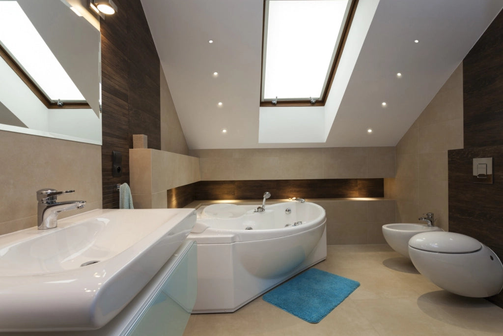 Faretto incasso IP65 nero tondo LED 1W 3000K Kanlux