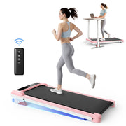 Tapis roulant elettrico con inclinazione, tappetino da passeggio 1-10 km/h con telecomando, per casa e ufficio, 3,0 HP, portata 130 kg