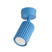 Plafoniera KARBON 1 azzurro