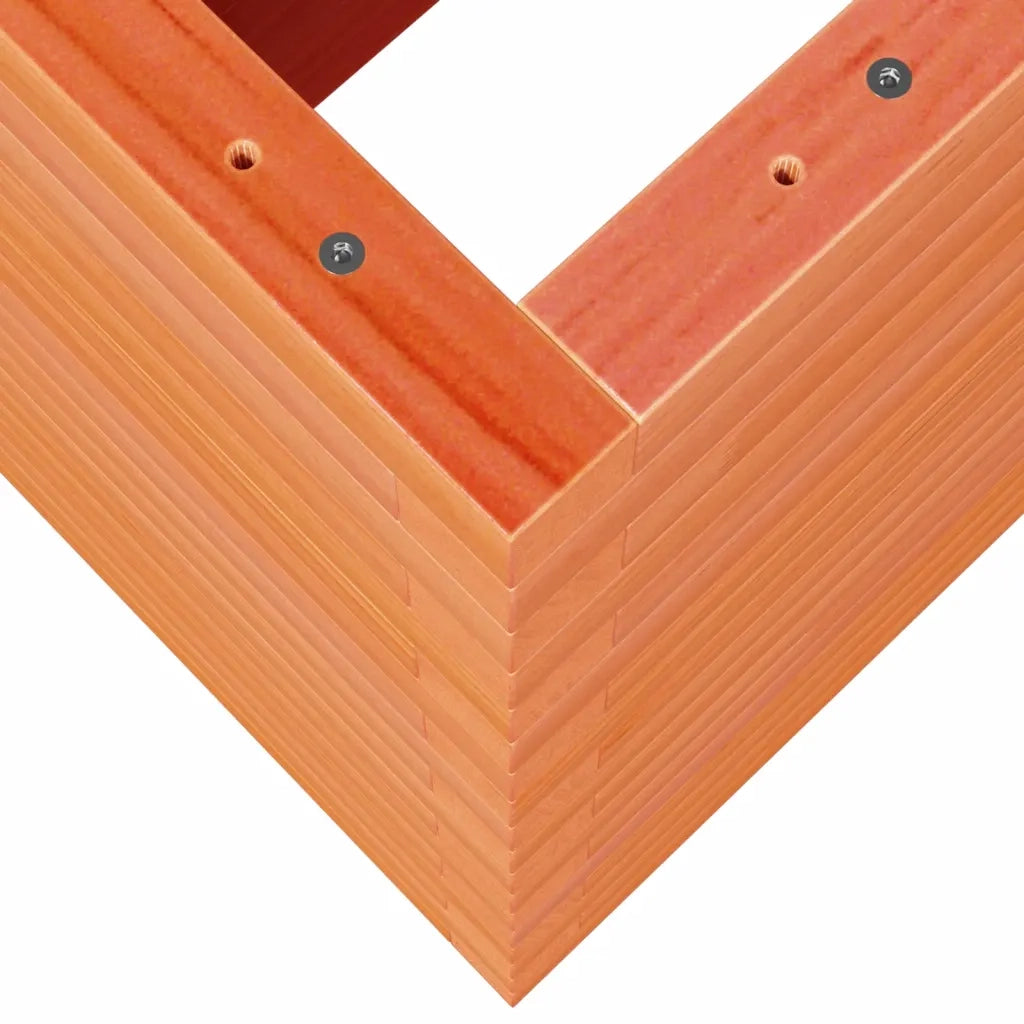 Fioriera Giardino Marrone Cera 110x40x68,5 Legno Massello Pino 3282496