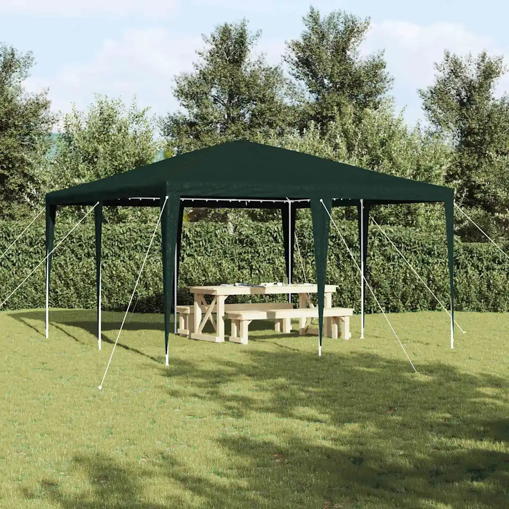 Tenda Party-Tenda da festa Verde 400 x 400 x 266 cm Polietilene e Acciaio