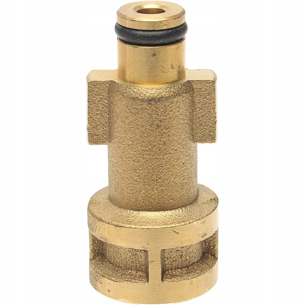 Adattatore Baionetta 1/4"F per Idropulitrice compatibile con Bosch Aquatak – Ottone Resistente, 160 Bar, 60°C