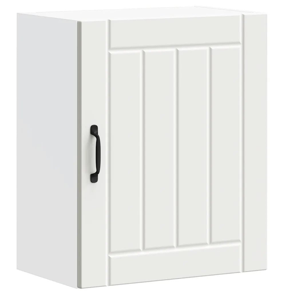 Pensile da Cucina-Mobile Cucina da Parete Lucca Bianco in Legno Multistrato 687227