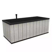 Fioriera Keter Sequoia grigia cm 131,4x58x50 h