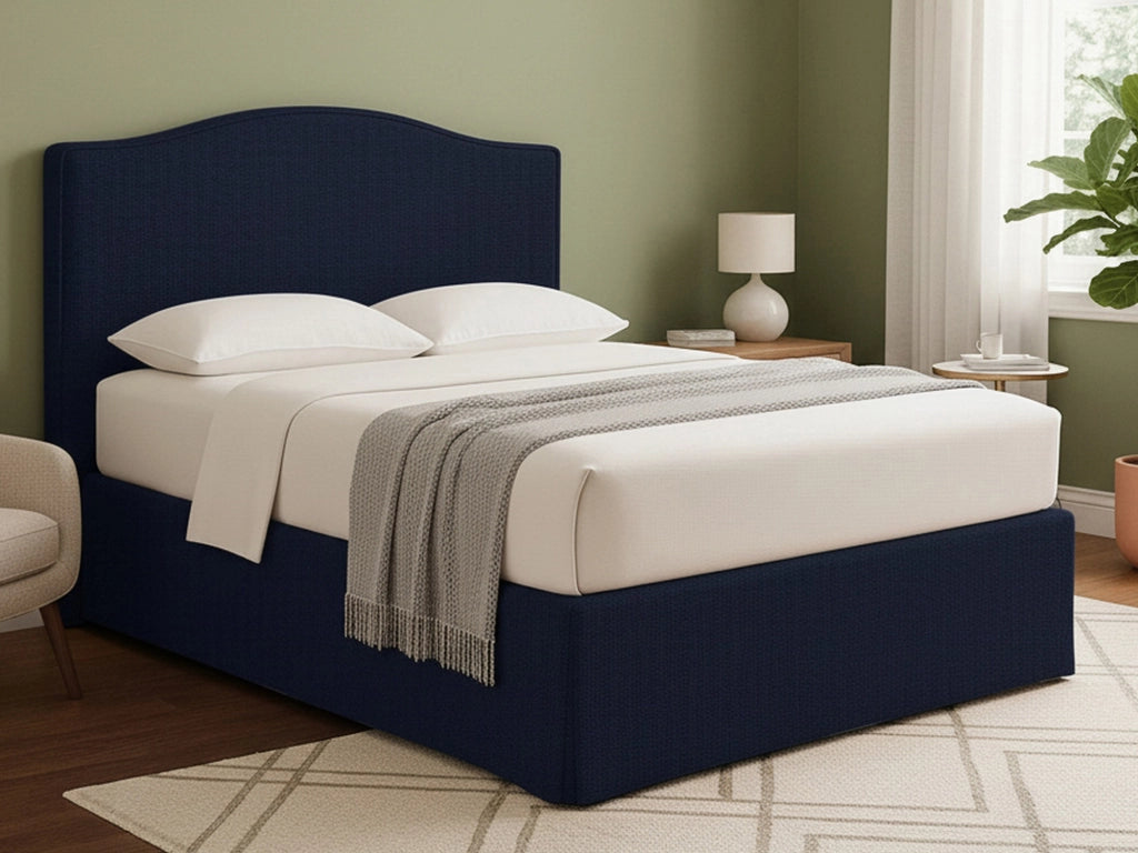 Blyth, Letto Piazza e Mezza Sfoderabile Made in Italy, Viola Scuro