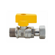 Rubinetto Lineare Metano-Gpl 1/2"M X 1/2"F Enolgas
